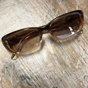 Versace Sunglasses, Vintage, Brown